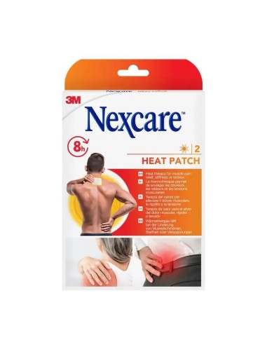 3M Nexcare Parche de Calor 9.5 x 13 cm 2 unidades