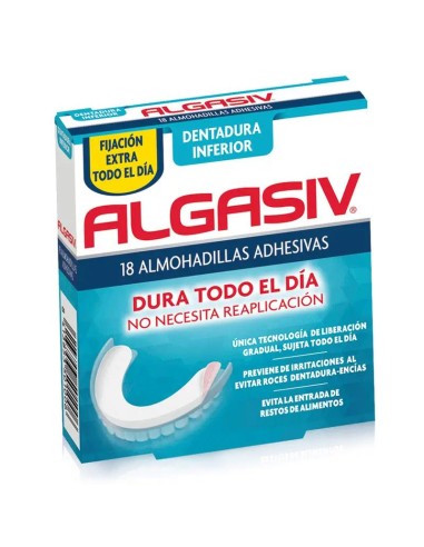 Algasiv Inferior Almohadillas 18 unidades