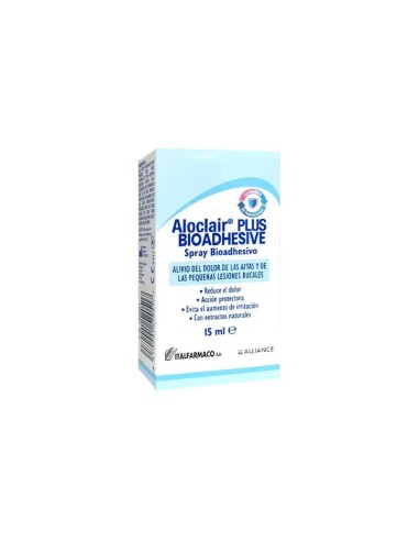 Aloclair Plus Spray Bioadhesivo, 15 ml