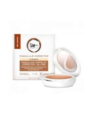 Be+ Maquillaje Compacto SPF 30 Oscuro 10 gr