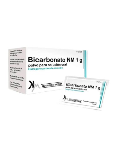 Bicarbonato NM 1 gr Polvo para Solución Oral 42 Sobres