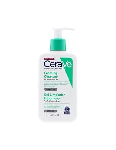 CeraVe Gel Limpiador Espumoso, 236 ml