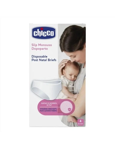 Chicco Braguitas Desechables Postparto Mammy, 4 unidades