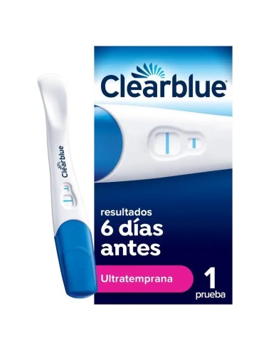 Clearblue Ultratemprana Prueba de Embarazo 10 mI, Resultados 6 Días Antes, 1 Test Analógico