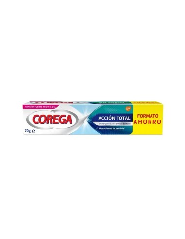 Corega Accion Total Crema Fijadora, 70 gr