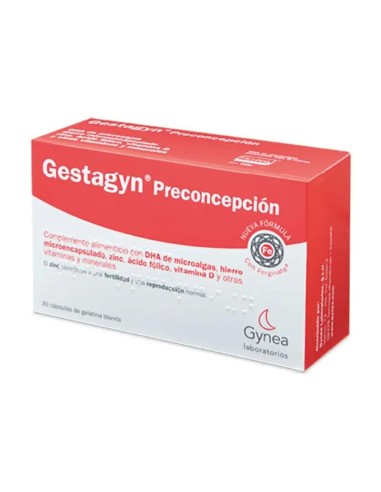 Gestagyn Preconcepción 30 Cápsulas