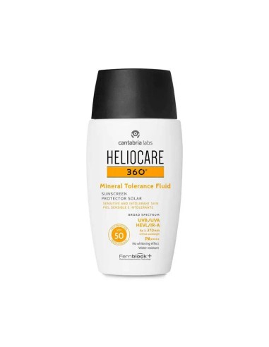 Heliocare 360º Mineral Tolerance Fluid Spf50 50 Ml