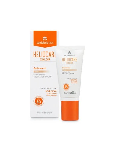 Heliocare Color Gel Crema Light Spf 50+ 50 Ml