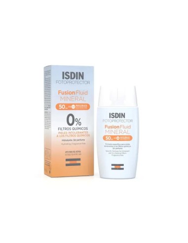 Isdin Fotoprotector Mineral Fusion Fluid 50+ 50 Ml