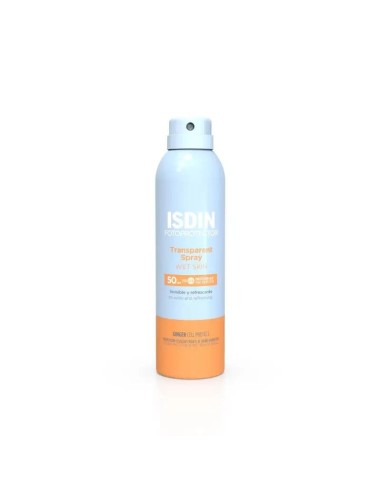 Isdin Transparent Spray Wet Skin Spf50 250 Ml