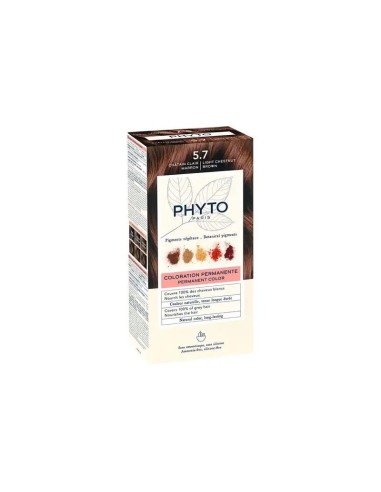 PHYTO Phytocolor 5.7 coloración permanente castaño marrón claro