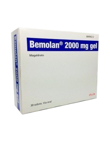 Bemolan 2000 mg Gel 30 Sobres