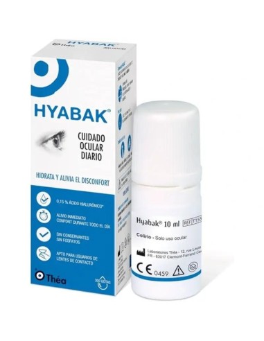 Hyabak Gotas Solución Ocular, 10 ml