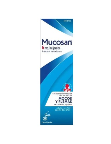 Mucosan 6 mg/ ml Jarabe 250 ml