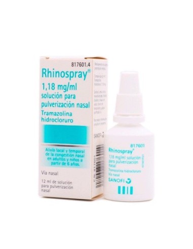 Rhinospray 1.18 Mg/ ml Nebulizador Nasal 12 ml