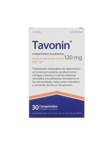 Tavonin 30 Comprimidos