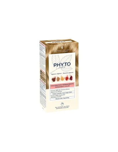 PHYTO Phytocolor 9 coloración permanente tono rubio muy claro