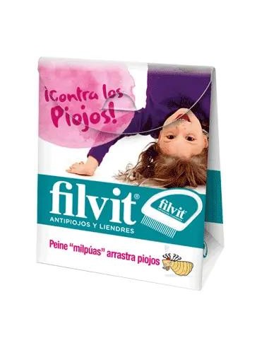 Filvit Antipiojos y Liendres Peine Milpúas