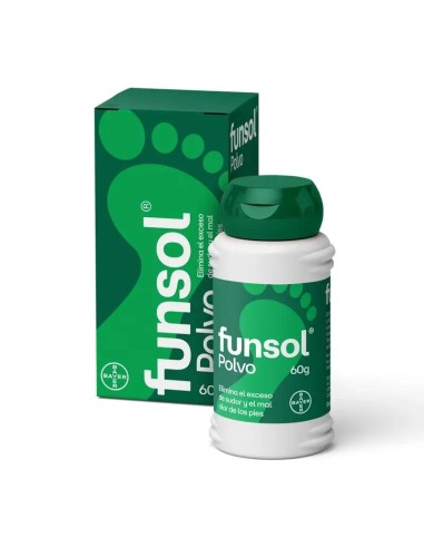 Funsol Desodorante En Polvo Pies 60 gr