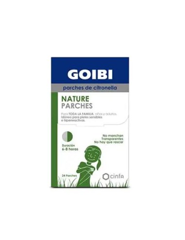 Goibi Parches Citronela, 24 Unidades