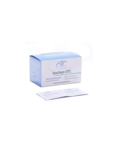 Isoclean Toallitas con Alcohol Otc - 50 unidades