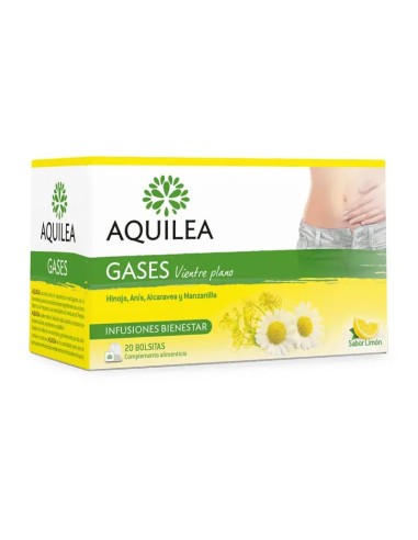 Aquilea Gases Vientre Plano Infusiones, 20 Bolsitas