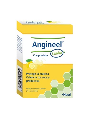 Heel Angineel Limón 24 comprimidos