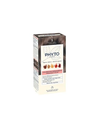 PHYTO Phytocolor 5 coloración permanente castaño claro