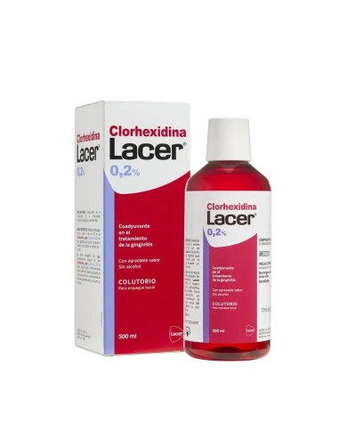 Lacer Colutorio Clorhexidina 0,2% 500 ml