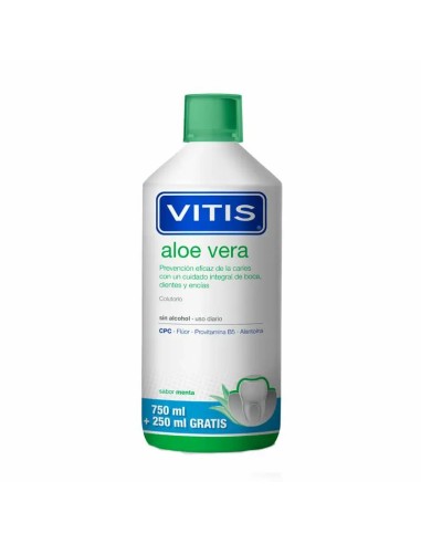 VITIS Enjuague Bucal Aloe Vera 1 Litro