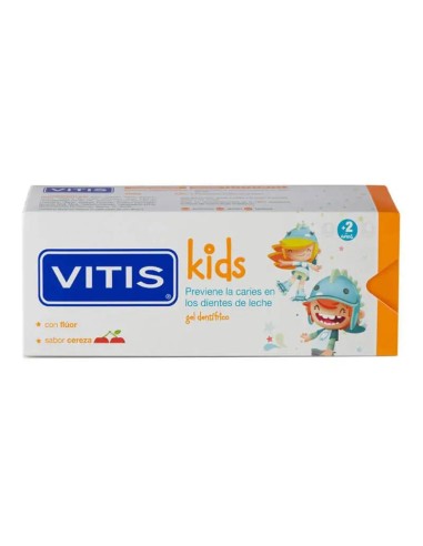 VITIS Kids Gel Dentífrico 50 ml