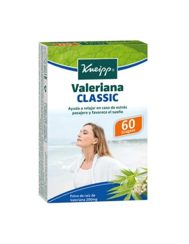 Kneipp Valeriana Classic, 60 grageas